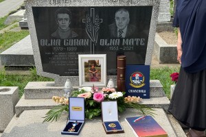 Godišnji pomen Goranu Olki - heroju sa Paštrika