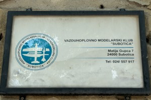 Aero-klub "Ivan Sarić" - sekcija modelari