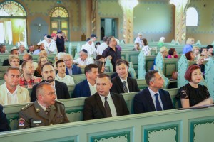 Polaganje venaca povodom godišnjice deportacije Jevreja u koncentracione logore širom Evrope.