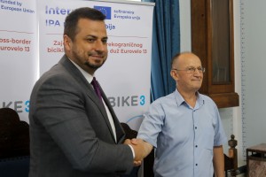 Potpisivanje Ugovora o izvođenju radova u okviru projekta "Opti-bike 3"