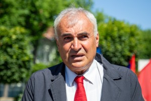 Obeležavanje Dana borca na Spomeniku žrtvama fašizma