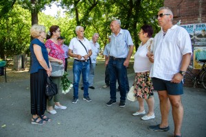 Obeležavanje Dana borca polaganjem vanaca na Spomenik "Njihovoj vernosti"