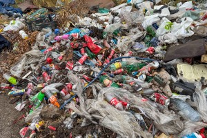 Divlja deponija na Bajskom putu (prema Ljutovu i Tavankutu)