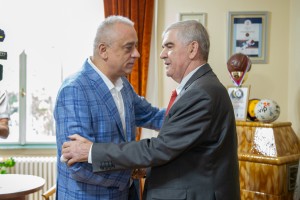 Prijem gradonačelnika Bakića za ministra Dema Berišu