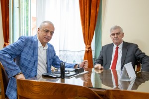 Prijem gradonačelnika Bakića za ministra Dema Berišu