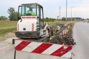 Obilazak radova na proširenju gasovodne mreže u Železničkom naselju