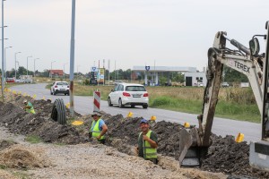 Obilazak radova na proširenju gasovodne mreže u Železničkom naselju