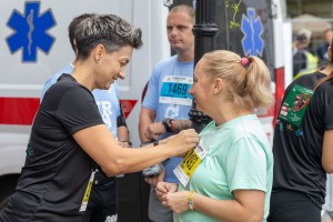 8. Subotički polumaraton - zagrejavanje, početak trke i doček finišera