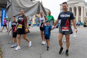 8. Subotički polumaraton - zagrejavanje, početak trke i doček finišera