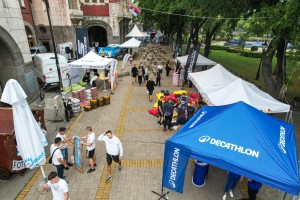 8. Subotički polumaraton - iz ptičje perspektive