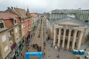 8. Subotički polumaraton - iz ptičje perspektive