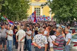 Protest "Subotica protiv blokada"