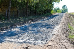 Izgradnja atarskog puta kod Donjeg Tavankuta