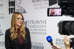 Svečani prijem brucoša na Pravnom fakultetu za privredu i pravosuđe