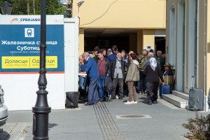 Polazak brzog "Soko" voza za Beograd