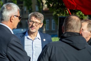 Polaganje venaca povodom Dana oslobođenja Subotice od fašizma