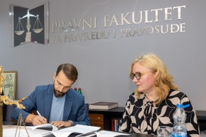 Potpisivanja Sporazuma o saradnji Pravnog fakulteta sa Osnovnim sudom u Senti