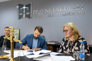 Potpisivanja Sporazuma o saradnji Pravnog fakulteta sa Osnovnim sudom u Senti