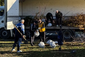 Sadnja zelenila u Parku Prozivka