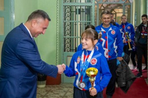 Prijem za takmičare i trenere Spartak Enpija nakon značajnog uspeha na Svetskom prvenstvu u karateu