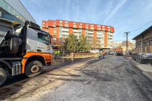 Radovi na rekonstrukciji Ulice Vuka Karadžića