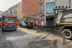 Radovi na rekonstrukciji Ulice Vuka Karadžića