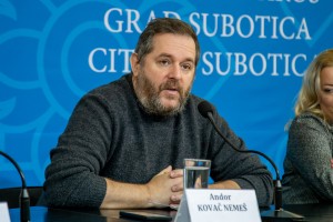 Najava premijere predstave „Boing-Boing” Drame na mađarskom jeziku