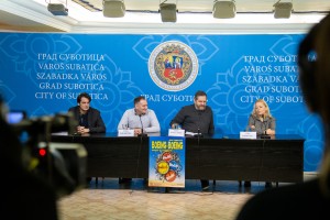 Najava premijere predstave „Boing-Boing” Drame na mađarskom jeziku