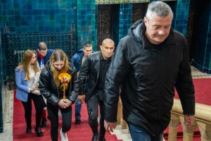 Prijem za prvake Srbije u boksu i prvaka sveta u bodi bildingu