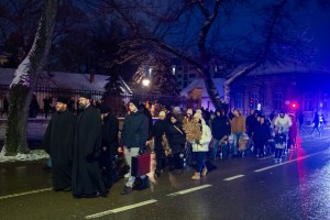 Obeležavanje Badnjeg dana - paljenje badnjaka na Trgu