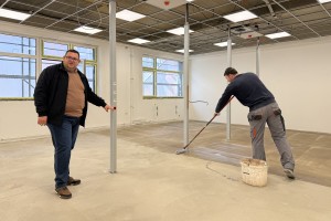 Trening centar u školi Ivan Sarić - izgradnja