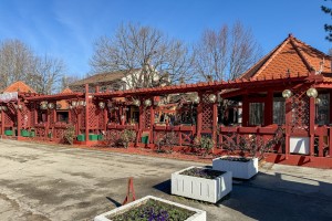 Zgarište restorana "Mala gostiona" nakon požara