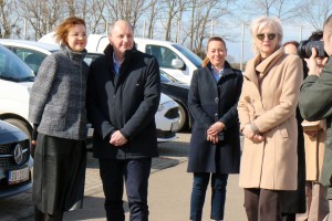 Sadnja vetrozaštitnog pojasa na površini Regionalne deponije