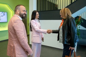 Učenice završnih razreda Tehničke škole „Ivan Sarić” u poseti kompaniji "Swarovski"