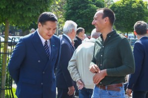 Polaganje venaca povodom Dana pobede na fašizmom