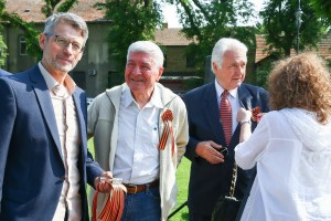 Polaganje venaca povodom Dana pobede na fašizmom