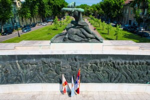 Polaganje venaca povodom Dana pobede na fašizmom