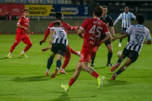 Fudbal: Spartak - IMT (0:1)