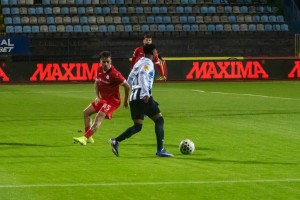 Fudbal: Spartak - IMT (0:1)