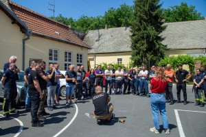 Vatrogasna vežba u Radanovačkoj šumi