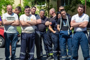 Vatrogasna vežba u Radanovačkoj šumi