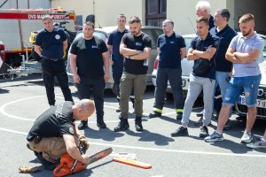 Vatrogasna vežba u Radanovačkoj šumi