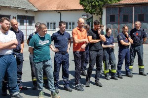 Vatrogasna vežba u Radanovačkoj šumi