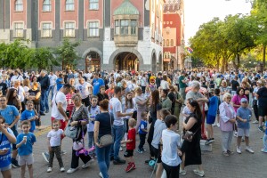 Doček košarkaša Spartaka na Trgu i proslava titule šampiona Srbije