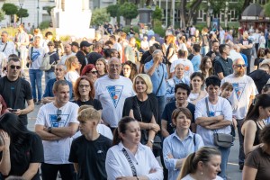 Doček košarkaša Spartaka na Trgu i proslava titule šampiona Srbije