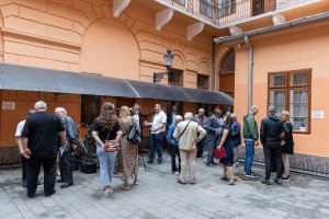 Otkrivanje spomen-ploče Lazaru Malagurskom, začetniku odseka za tamburu pri Muzičkoj školi