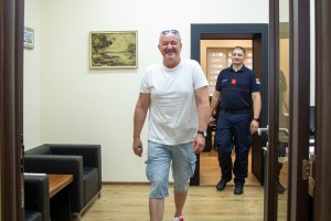 Počasni špalir za komandanta: Goran Ljubisavljević završio profesionalnu karijeru