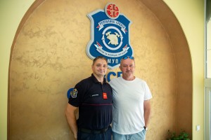 Počasni špalir za komandanta: Goran Ljubisavljević završio profesionalnu karijeru