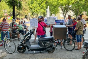 Protest vlasnika električnih bicikala povodom nejasnoća u primeni Pravilnika o kategorizaciji