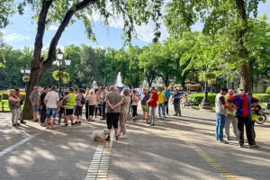 Protest vlasnika električnih bicikala - 4. dan